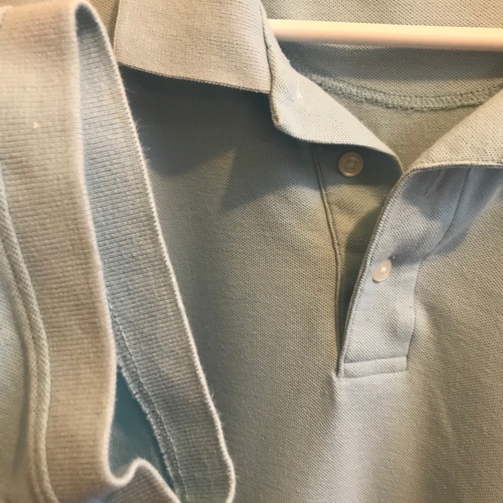 Croft & Barrow men’s shirt XL light blue EUC - Picture 5 of 7